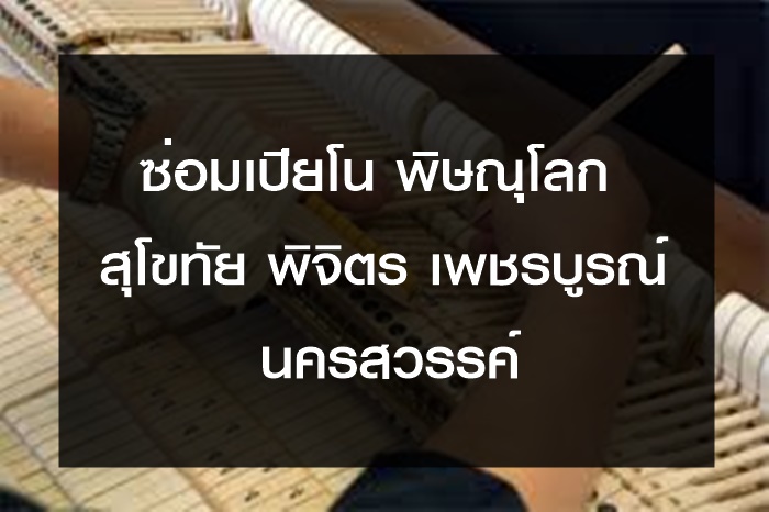 ซ่อมเปียโน พิษณุโลก